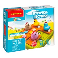 Настольная логическая игра КУРОЧКИ-НЕСУШКИ головоломка БондиЛогика Bondibon (арт. ВВ6612) 803267059