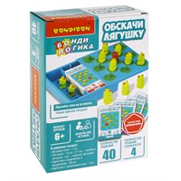 Настольная логическая игра-головоломка "ОБСКАЧИ ЛЯГУШКУ" БондиЛогика Bondibon (арт. ВВ6330) 1479530804