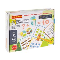 Настольная обучающая игра СТУКАЛКА на счёт и состав числа Bondibon (арт. ВВ6658) 304107106