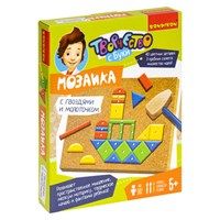 Набор для творчества BONDIBON. Мозаика с гвоздями и молоточком 1 (арт. ВВ2691) 323836996