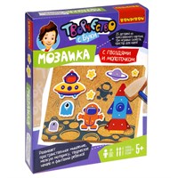Мозаика с гвоздями и молоточком Bondibon "Космос" (арт. ВВ3951) 1164924277