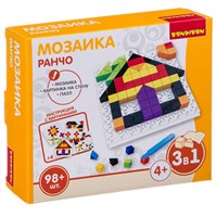 Мозаика Bondibon 3 в 1 "Ранчо" 98 деталей (арт. ВВ3024) 1453484216