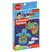 Алмазная мозаика двусторонняя "ЧЕРЕПАШКА И ХАМЕЛЕОН" набор из 2 пластиковых брелоков, Творчество с Буки Bondibon (арт. ВВ5772) 569306220