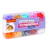 Набор для творчества ТЕРМОМОЗАИКА, 850 дополнительных бусин, 10 цветов Bondibon (арт. ВВ5720) 63025836
