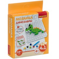 Мозаика Bondibon 4 в 1 «Динозавры» 59 дет. (арт. ВВ4425) 1623831944