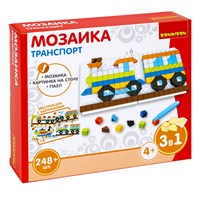 Мозаика-пазл Bondibon "Транспорт" 248 дет. (арт. ВВ3029) 1654521093