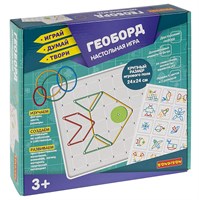 Настольная игра "ГЕОБОРД" двусторонний крупный Играй Думай Твори Bondibon (арт. ВВ5969) 1497463860