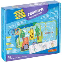 Настольная игра "ГЕОБОРД" двусторонний Играй Думай Твори Bondibon (арт. ВВ4983) 1484699772