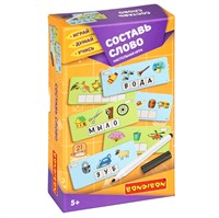 Настольная игра "СОСТАВЬ СЛОВО" Играй Думай Учись Bondibon (арт. ВВ5174) 1301487159