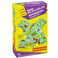 Настольная игра "ЛОГОМОЗАИКА.ЗВУКИ [Р], [Р'] и [Л], [Л']" Играй Думай Учись Bondibon (арт. ВВ4251) 1332398747