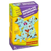 Настольная игра "ЛОГОМОЗАИКА.ЗВУКИ [Ч] и [Щ]" Играй Думай Учись Bondibon (арт. ВВ5548) 1859677669