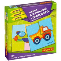 Настольная игра ПАЗЛЫ "ТРАНСПОРТ" Играй Думай Учись Bondibon (арт. ВВ4333) 1646021907