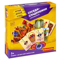 Настольная игра "СОСЕДИ-СЛАДКОЕЖКИ" Играй Думай Учись Bondibon (арт. ВВ4708) 95761482