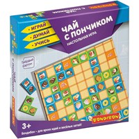 Настольная игра "ЧАЙ С ПОНЧИКОМ" домино-пазл Играй Думай Учись Bondibon (арт. ВВ4332) 1248002276