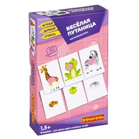 Настольная игра "ВЕСЕЛАЯ ПУТАНИЦА" Играй Думай Учись Bondibon (арт. ВВ4339) 1046595893