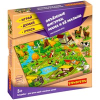 Настольная игра "МАМА И ЕЁ МАЛЫШ" Играй Думай Учись Bondibon (арт. ВВ4338) 1182931917