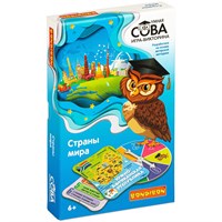 Игра-викторина "СТРАНЫ МИРА" Умная Сова Bondibon (арт. ВВ4842) 1808495195