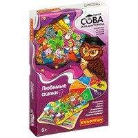 Игра-викторина "ЛЮБИМЫЕ СКАЗКИ 1" Умная Сова Bondibon (арт. ВВ4835) 1508339408