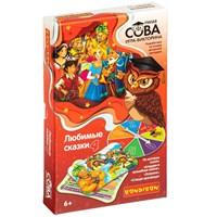 Игра-викторина "ЛЮБИМЫЕ СКАЗКИ 4" Умная Сова Bondibon (арт. ВВ4840) 1759990010