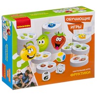 Обучающая настольная игра "ФРУКТИКИ" Bondibon (арт. ВВ3446) 1958793632