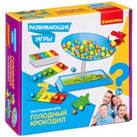 Развивающая настольная игра "ГОЛОДНЫЙ КРОКОДИЛ" Bondibon (арт. ВВ4176) 1702655024