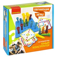 Обучающая настольная игра "ЮНЫЙ КОНСТРУКТОР" Bondibon (арт. ВВ5157) 1684185455