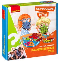 Обучающая настольная игра "РАЗНОЦВЕТНЫЕ УСЫ" Bondibon (арт. ВВ3154) 632842064