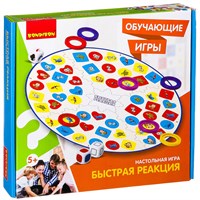 Обучающая настольная игра "БЫСТРАЯ РЕАКЦИЯ" Bondibon (арт. ВВ2410) 247902595