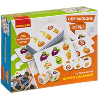 Обучающая настольная игра "ФРУКТОМАНИЯ" Bondibon (арт. ВВ3447) 476287475