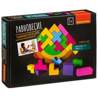 Развивающие игры из дерева Bondibon Головоломка Игра-балансир «РАВНОВЕСИЕ», коробка 27,6х3,7х19 см (арт. ВВ4187) 1419028909