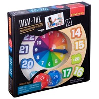 Развивающие игры из дерева Bondibon Чудо часики «ТИКИ-ТАК», коробка 22,5х3х22,5 см (арт. ВВ4189) 2096689091