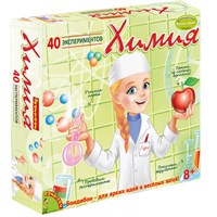 Набор для опытов Bondibon "Химия 40 экспериментов " Французские опыты Науки с Буки (арт. ВВ1060) 2012953079
