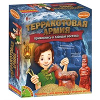 Набор для опытов Bondibon "Терракотовая армия (император/лошадь)" Французские опыты Науки с Буки (арт. ВВ1358) 1484019352