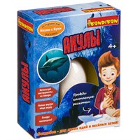 Набор для опытов Bondibon "Акулы" Французские опыты Науки с Буки (арт. ВВ3176) 1823111857