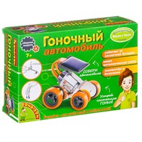 Набор для опытов Bondibon "Гоночный автомобиль на солнечной батарее" Французские опыты Науки с Буки (арт. ВВ2290) 1984940863