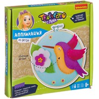 Набор для творчества Bondibon "Аппликация из фетра на пяльцах Птичка-невеличка" (арт. ВВ2697) 1460361844