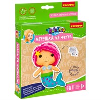 Набор для творчества Bondibon Игрушка из фетра "Русалочка" (арт. ВВ3808) 1331379605