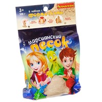 Набор для лепки Bondibon "Марсианский песок" 500 г бежевый с 3D-формочками (арт. ВВ1717) 800132012