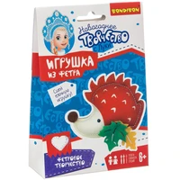ЁЛОЧНАЯ ИГРУШКА "ЁЖИК" из фетра, Новогоднее творчество с Луки Bondibon (арт. ВВ3086) 1575788477