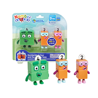 Игровые фигурки Numberblocks. Четверка и вредные двойки Learning Resources HM95355-UK 1850092136