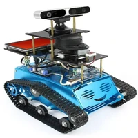Гусеничный робот с камерой ROS Robot smart car B на Raspberry Pi 4B (4 ГБ) 2085223807