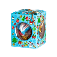 Вкусный новогодний подарок «Елочный шарик голубой (игрушка на елку)» 502477224