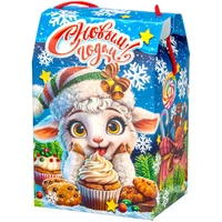 Сладкий новогодний набор «Сумочка Ягняшка» 754838998