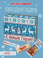Сладкий новогодний подарок «Узор Олени» 134320126