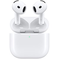 Чехол силиконовый для наушников Apple AirPods 4 с карабином (Розовый) 881004403