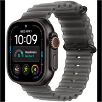 Часы Apple Watch Ultra 3 GPS 49 мм, корпус натуральный титан (Natural Titanium), ремешок Trail, цвет: синий/ярко-синий (Blue/Bright Blue), размер: S/M 66461168