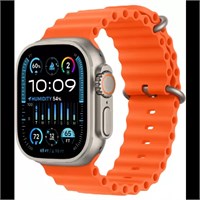 Часы Apple Watch Ultra 2 (2024) GPS 49 мм, корпус черный титан (Black Titanium), миланский сетчатый браслет, цвет: черный титан, размер: M 1832349108
