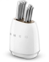Набор ножей с подставкой SMEG KBSF02WH белый (EAC) 805287320