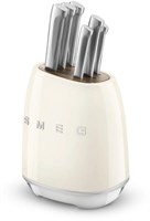 Набор ножей с подставкой SMEG KBSF02CR бежевый (EAC) 295696124