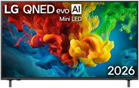 55" Телевизор LG 55QNED83B6A (2026), 4K UHD Mini-LED Smart TV черный 1602767893